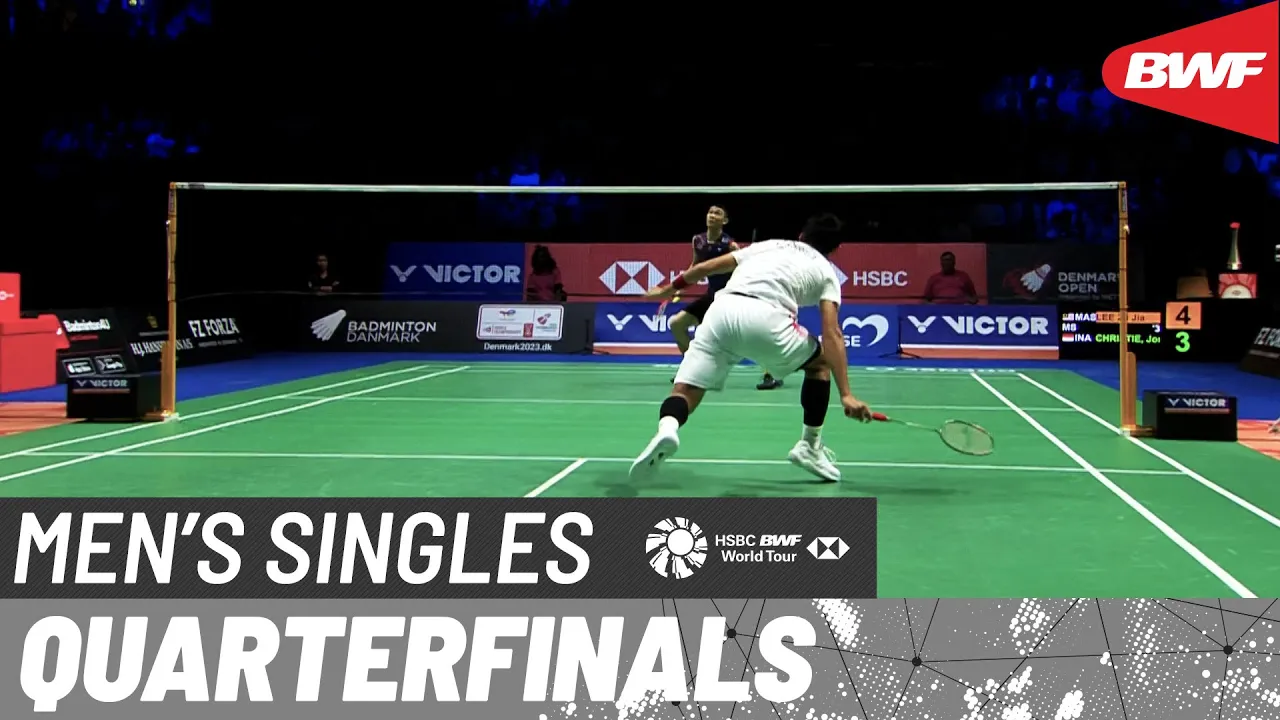 Denmark Open 2022 | Lee Zii Jia (MAS) [4] vs. Jonatan Christie (INA) [8] | QF