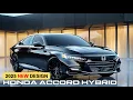 Alle nieuwe 2025 Honda Accord Hybrid: Black Sparkles sieren de nachtstraten van de stad!