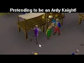 Pretending to be an Ardy Knight