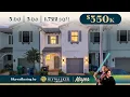 Homestead FL Townhouse For Sale 3-Bed 2023 Solar-Powered Home in Pine Vista