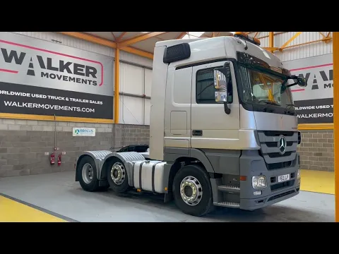 Download MP3 New In Stocklist For Sale: MERCEDES ACTROS MP3 2546 MEGASPACE 6X2 TRACTOR UNIT – 2012 – FE12 LLP
