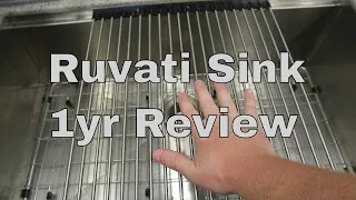 Ruvati Sink 1 Year Review