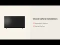 Lagu LG 4K UHD TV : Installation Guide – UHD 75 86 – Side Type