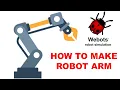 How to make a robot arm in How to simulate a robot arm in