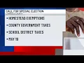 Special election called in Lowndes County for voters to approve four homestead tax exemptions