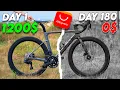1200 TT-X42 Budget Carbon Road Bike - 6 Months Later Wheeltop EDS TX Review