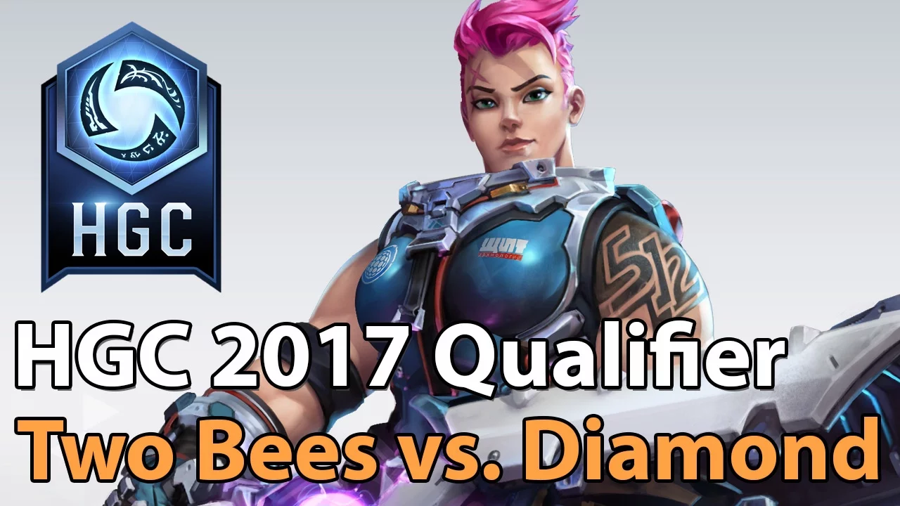 ► Heroes of the Storm Pro Play: Two Bees Determind vs. Diamond Skin - HGC 2017 Qualifier