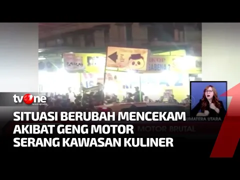 Anggota Geng Motor Brutal Obrak-Abrik Warung Kopi