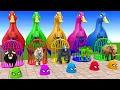 Download Lagu Long Slide Game With Cow Elephant Gorilla Hippopotamus Tiger 3d Animal Game Funny 3d Animals