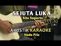 Download Lagu SEJUTA LUKA - Rita Sugiarto Karaoke Akustik ( Nada Pria ) MP3