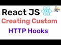 Create Custom HTTP Hooks Continuation of Previous Project - React JS Hindi