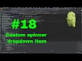 Custom spinner dropdown item in Android Kotlin - Kotlin Android for beginners