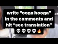 Instagram s outrageous translations of Ooga Booga