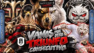 En vivo! KINGS CUP MÉXICO 2026: Peluche Caligari VS Persas. Penúltimo partido de la fase regular