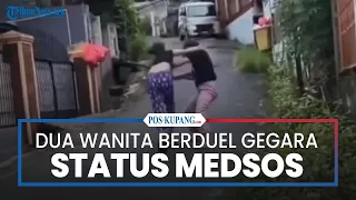dua wanita berduel gegara status medsos