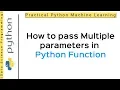 Python Tutorial 12 - Functions Functions with Multiple Parameters in Python