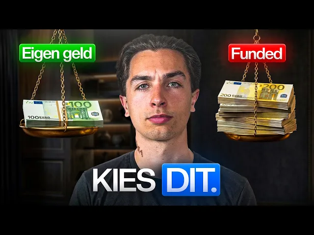 Dorus Wanders over een funded account tegenover traden met eigen geld