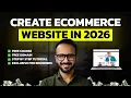 How to Create Ecommerce Website in WordPress 2026 Step-by-Step Tutorial for Beginners
