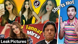 jannat mirza leaked pictures imran khan viral jannat mirza tiktok war roast
