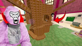 I Built A Life-Size STUMP In Gorilla Tag