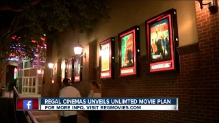 Regal unveils unlimited movie plan