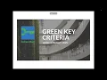 Zoom Recording The Green Key Certification 2026-2031 New Criteria Process Explained 2026-2031