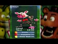 Five Nights at Freddy's WORLD All 48 Characters Unlocked (All Animatronics)