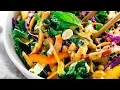 Crunchy Thai Salad with Creamy Peanut Dressing