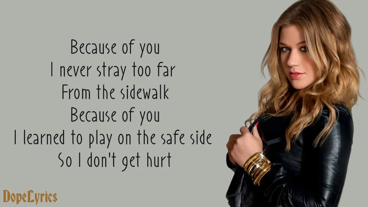 Because Of You   Kelly Clarkson Lyrics