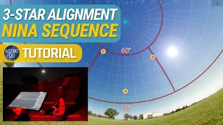 Create a NINA 3-Star Alignment Sequence Step by Step