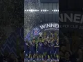 Paris Saint-Germain win the Super Cup!