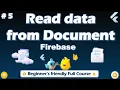 Read data from firebase Firestore read document