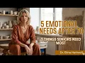 Psychology Says People Over 70 Need These 5 Things Most Dr Elina Hartwell