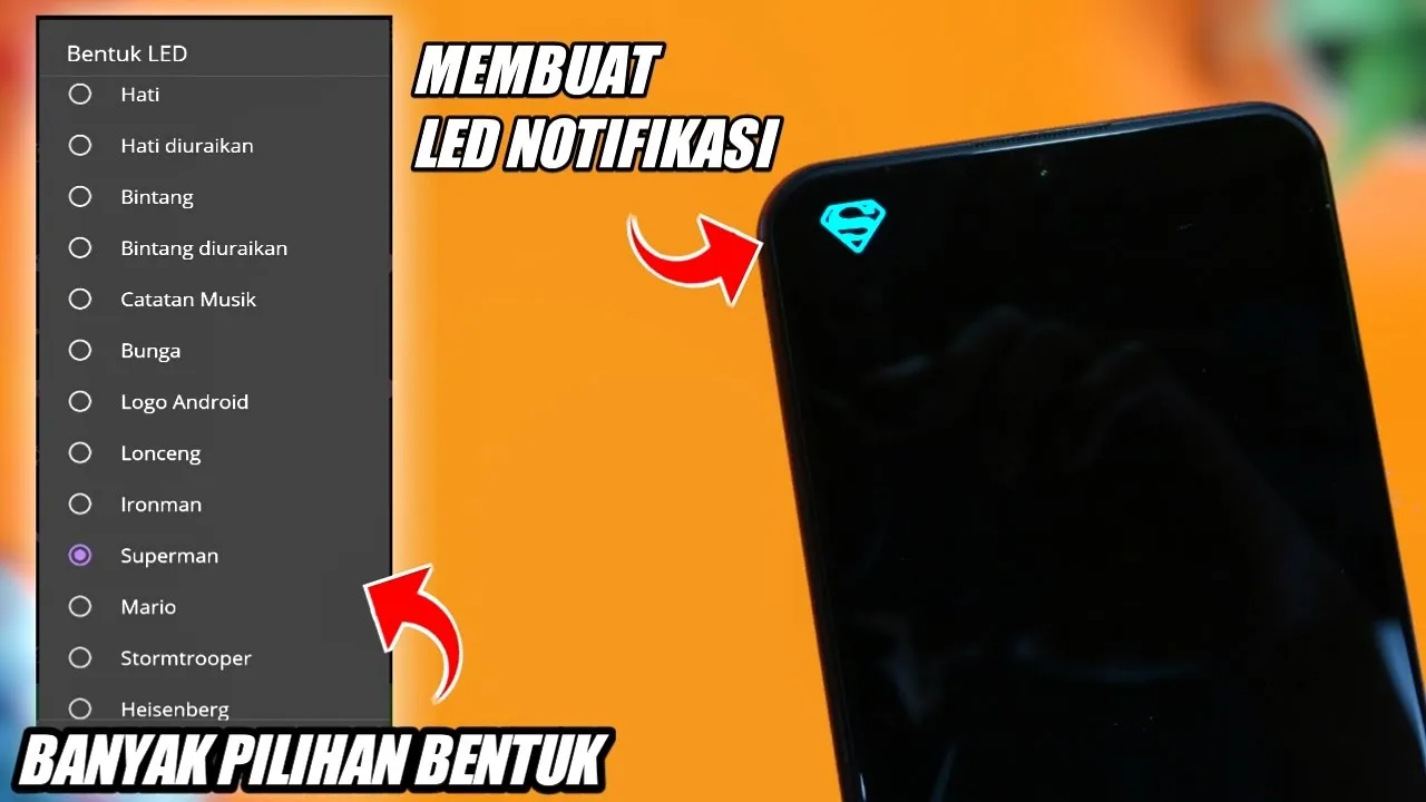 #Android #Notifikasi #LED.. 