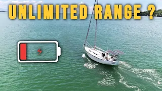 Electric Sailboat Motor Range Test | How Far Can We Go???