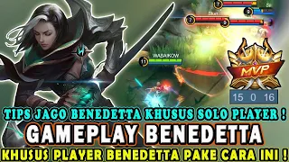 Download CARA MAIN BENEDETTA TERBARU❗BUILD BENEDETTA TERSAKIT❗TUTORIAL GAMEPLAY BENEDETTA-MOBILE LEGENDS MP3