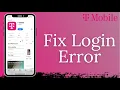 How to Fix T-Mobile Login Error 2022
