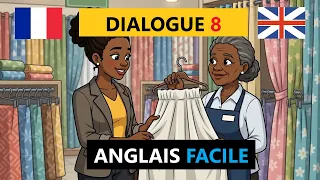 PARLER ANGLAIS AU QUOTIDIEN | CONVERSATION FACILE | dialogue  8| anglais facile avec iliass