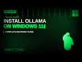 Ollama Windows 11 Full Setup Guide Free Local AI No Subscription No Cloud