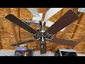 2001 Brushed Nickel Hunter Original Ceiling Fan