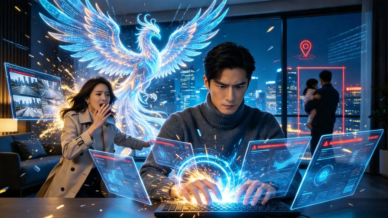 Un hacker de haut niveau vit reclus, mais sa femme a une liaison avec un subordonné. #251204adB2 poster