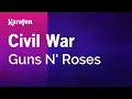 Download Lagu Civil War - Guns N' Roses | Karaoke Version | KaraFun