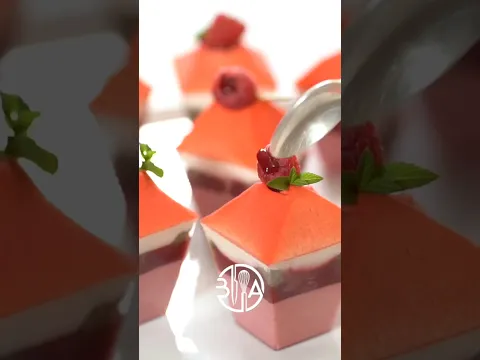 Raspberry Dessert Cups / The Ultimate Grab&Go Treat #shorts #youtubeshorts #desserts #