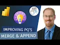 Improving Merging Appending Power Query Queries with Ken Puls
