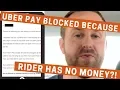 Uber Instant Pay Blocked Because a Rider Had Insufficient Funds