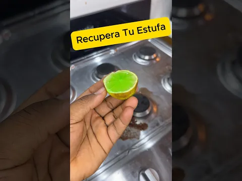 El truco definitivo para una estufa brillante #limpieza #hacks #cocina
