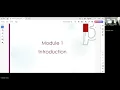 Introduction to Machine Learning-Module 1
