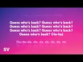 Eminem - Houdini (Lyrics)