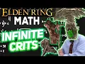 Mathematically Correct Posture Break and Critical Damage Build Elden Ring Patch 1 10