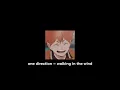 one direction – walking in the wind (slowed and reverb) with lyrics.